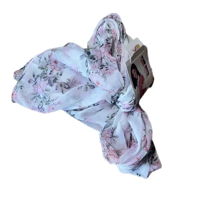 روسری زنانه اکسسورایز مدل گلدار درشت چند رنگ 0078