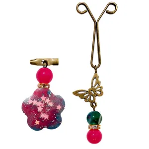 ست سنجاق سینه و گیره روسری کد PM 413