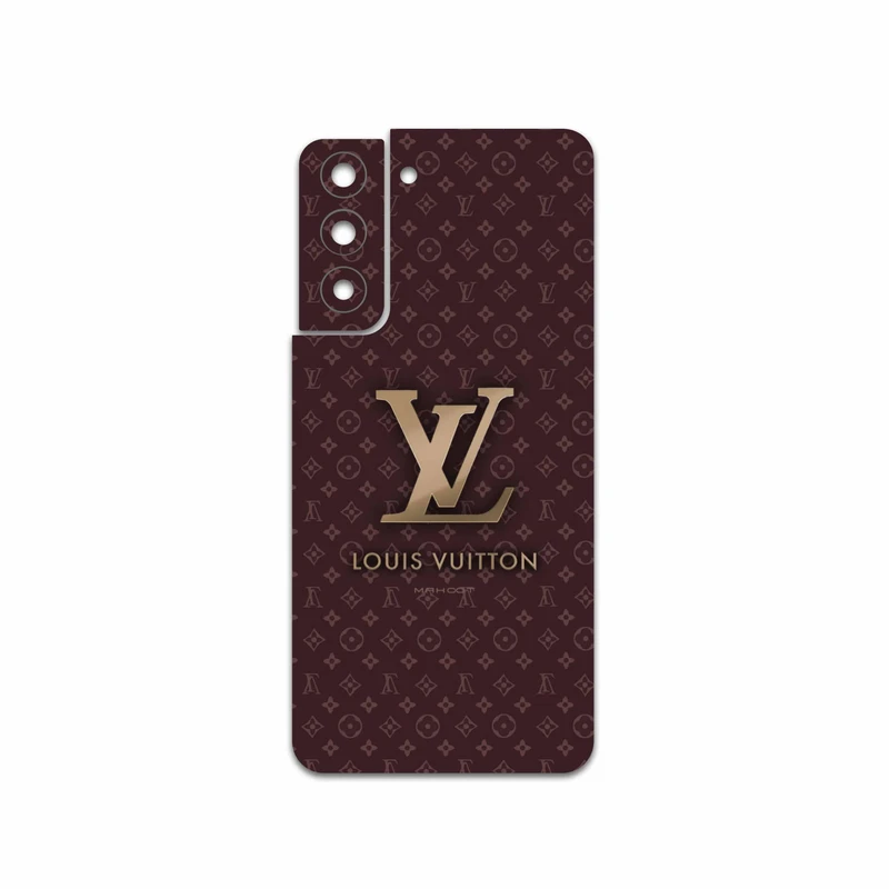 برچسب پوششی ماهوت مدل LOUIS-VUITTON-Logo مناسب برای گوشی موبایل سامسونگ Galaxy S21 FE 5G