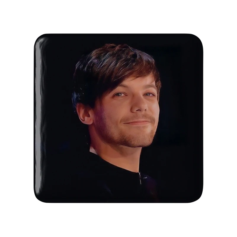 مگنت خندالو طرح لویی تاملینسون گروه موسیقی وان دایرکشن One Direction  مدل مربعی کد 18892