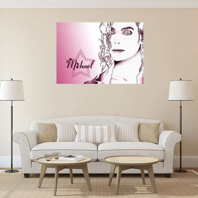 پوستر طرح مایکل جکسون کد 610