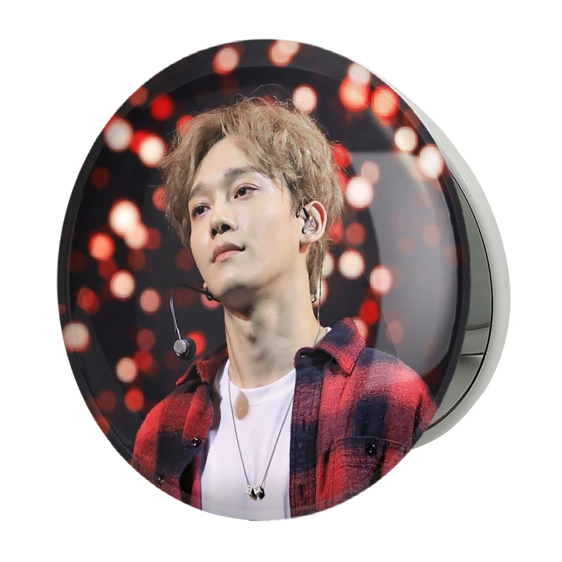 آینه جیبی خندالو طرح چن گروه اکسو EXO مدل تاشو کد 13343 