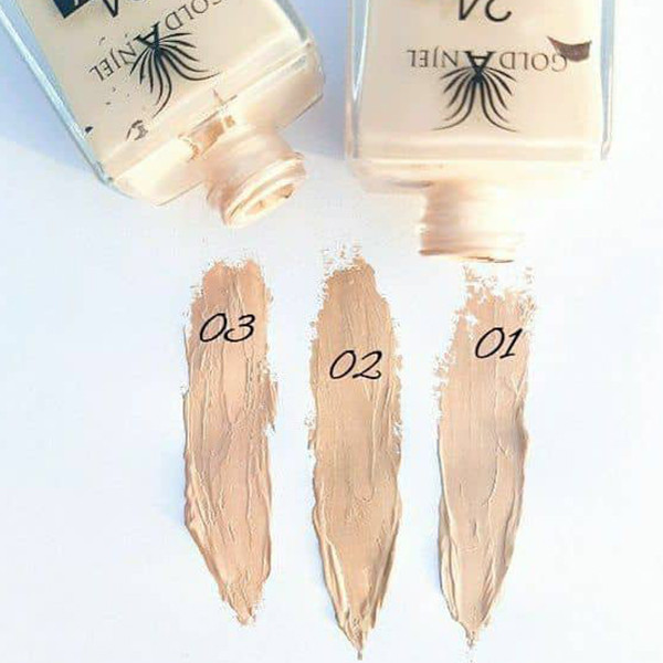 کرم پودر گلد آنجل مدل 005 حجم 30 میلی لیتر مجموعه 3 عددی