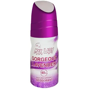 رول ضد تعریق زنانه مکس لیدی مدل Gorgeous Lavender حجم 60 میلی لیتر