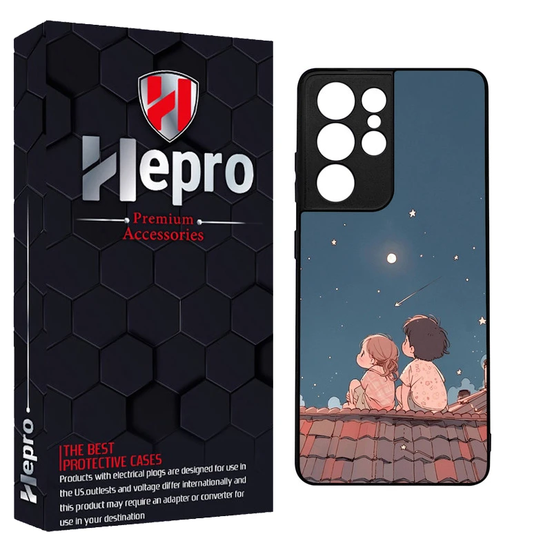 کاور هپرو طرح فانتزی مدل TPU مناسب برای گوشی موبایل سامسونگ Galaxy S21 ULTRA