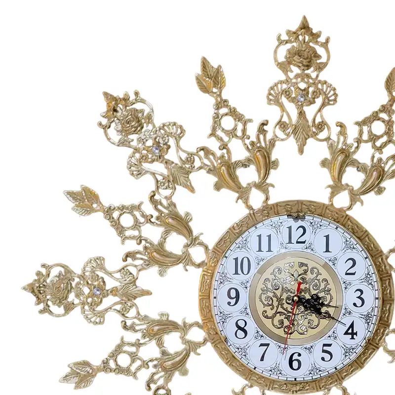 ساعت برنجی مدل خورشید