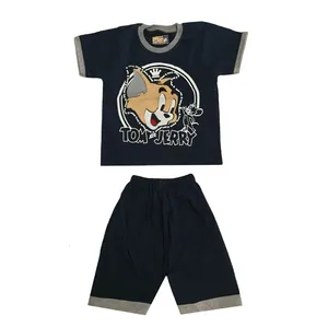 ست تی شرت و شلوارک بچگانه مدل تام تام