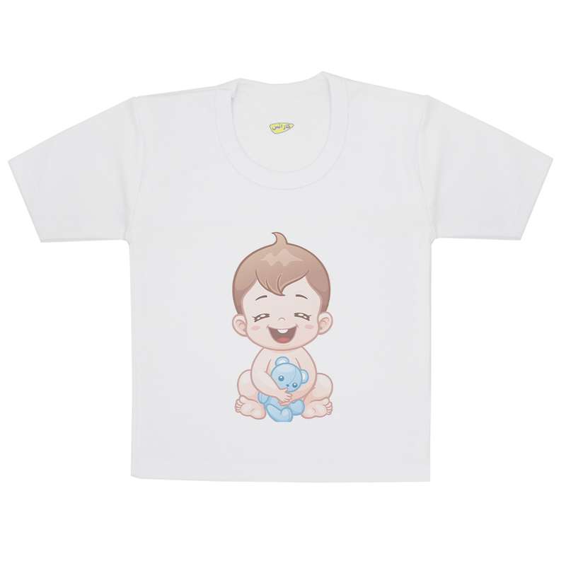 تی شرت آستین کوتاه نوزادی کارانس مدل TSB-3080