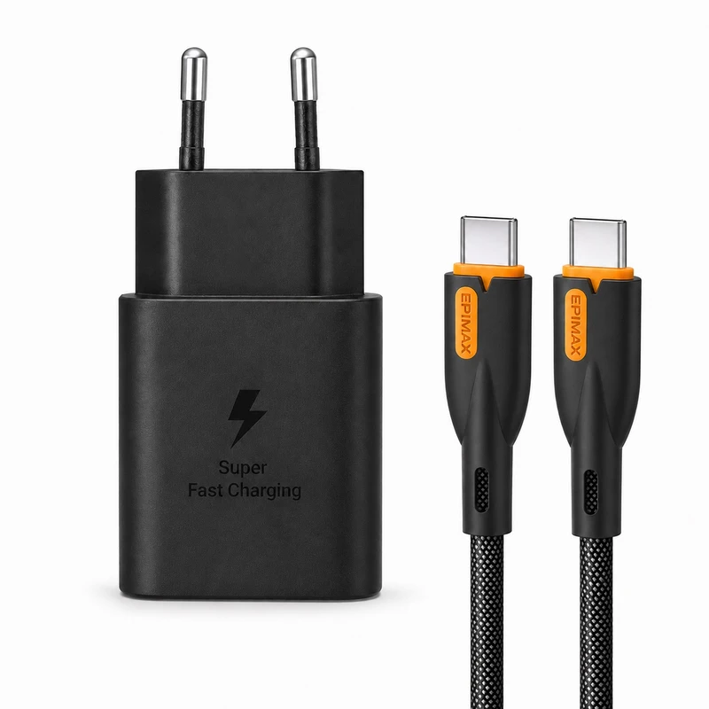 شارژر دیواری 45 وات اپیمکس مدل EA-176 به همراه کابل USB-C