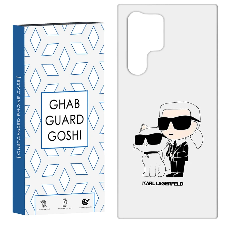 کاور قاب گارد گوشی طرح کارل کد Dimo-979 مناسب برای گوشی موبایل سامسونگ Galaxy S22 ULTRA