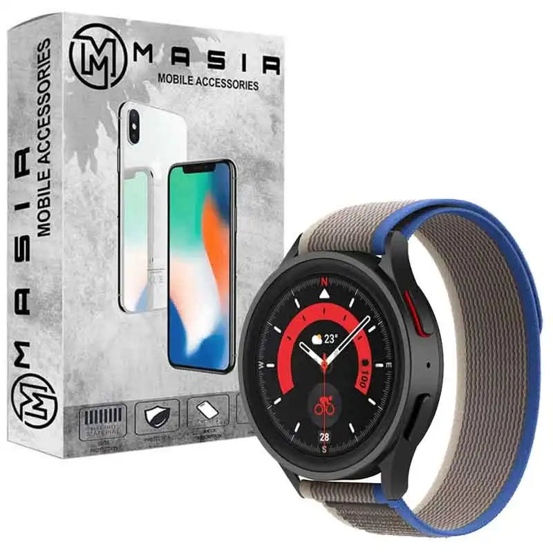 بند مسیر مدل Trail Loop مناسب برای ساعت هوشمند سامسونگ Galaxy Watch 5 40mm / Watch 5 44mm / Watch 5 pro 45mm