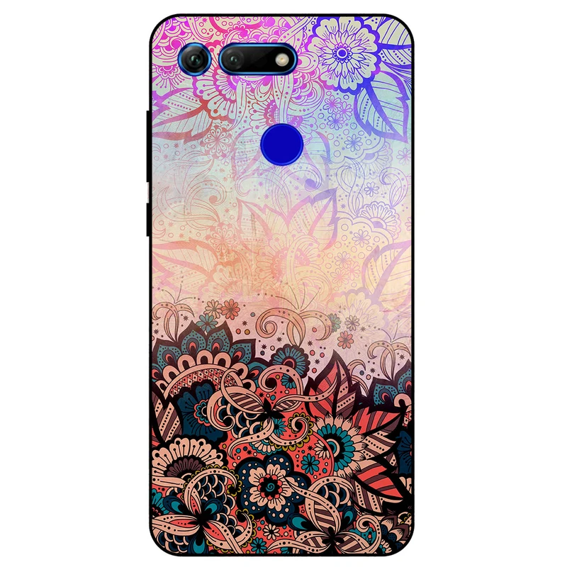 کاور مگافون طرح بته جقه مدل 7727 مناسب برای گوشی موبایل آنر View 20     