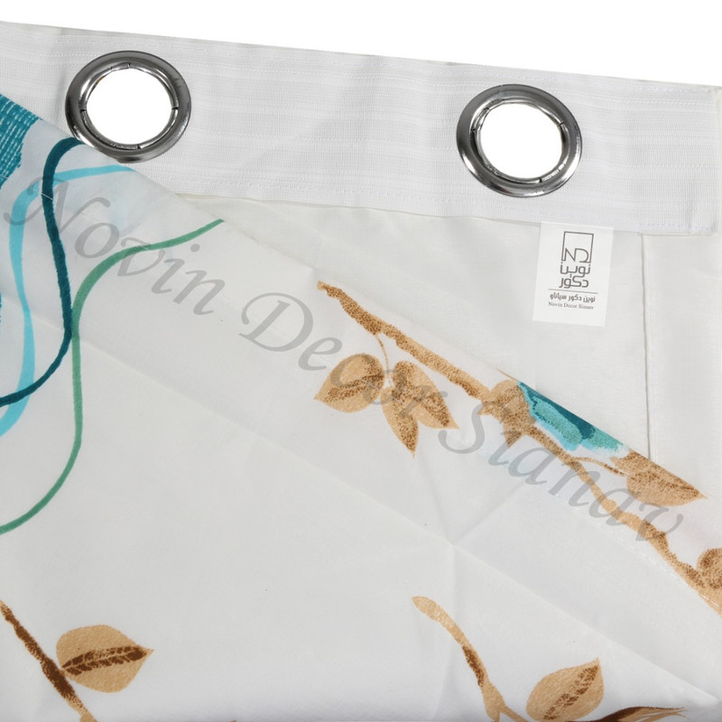 پرده نوین دکور سیاناو مدل پروانه سایز 280 × 300 سانتی متر