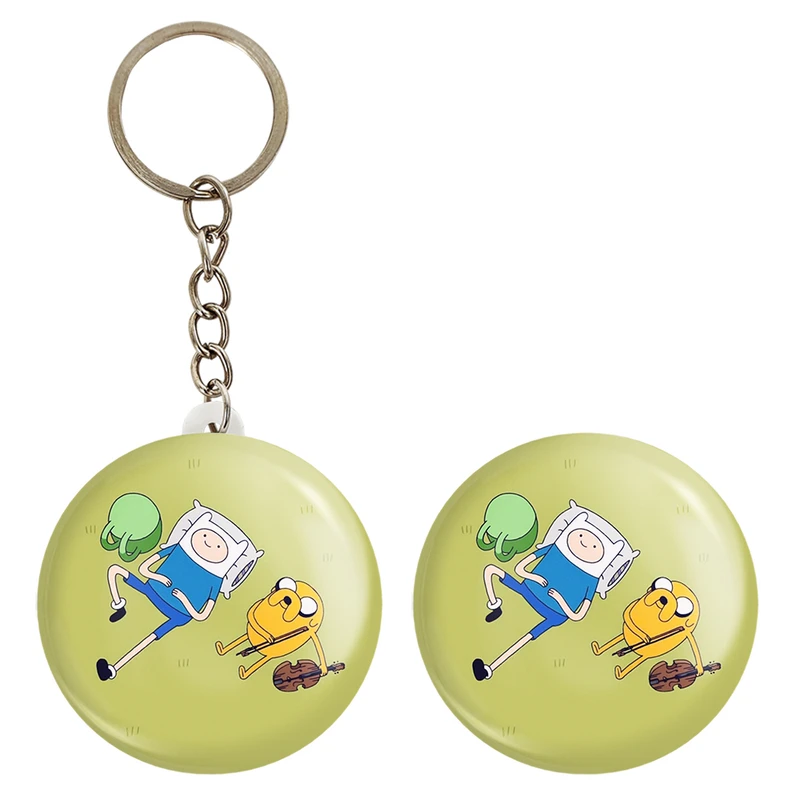 پیکسل خندالو مدل جیک و فین وقت ماجراجویی Adventure Time کد 20805 به همراه جاکلیدی