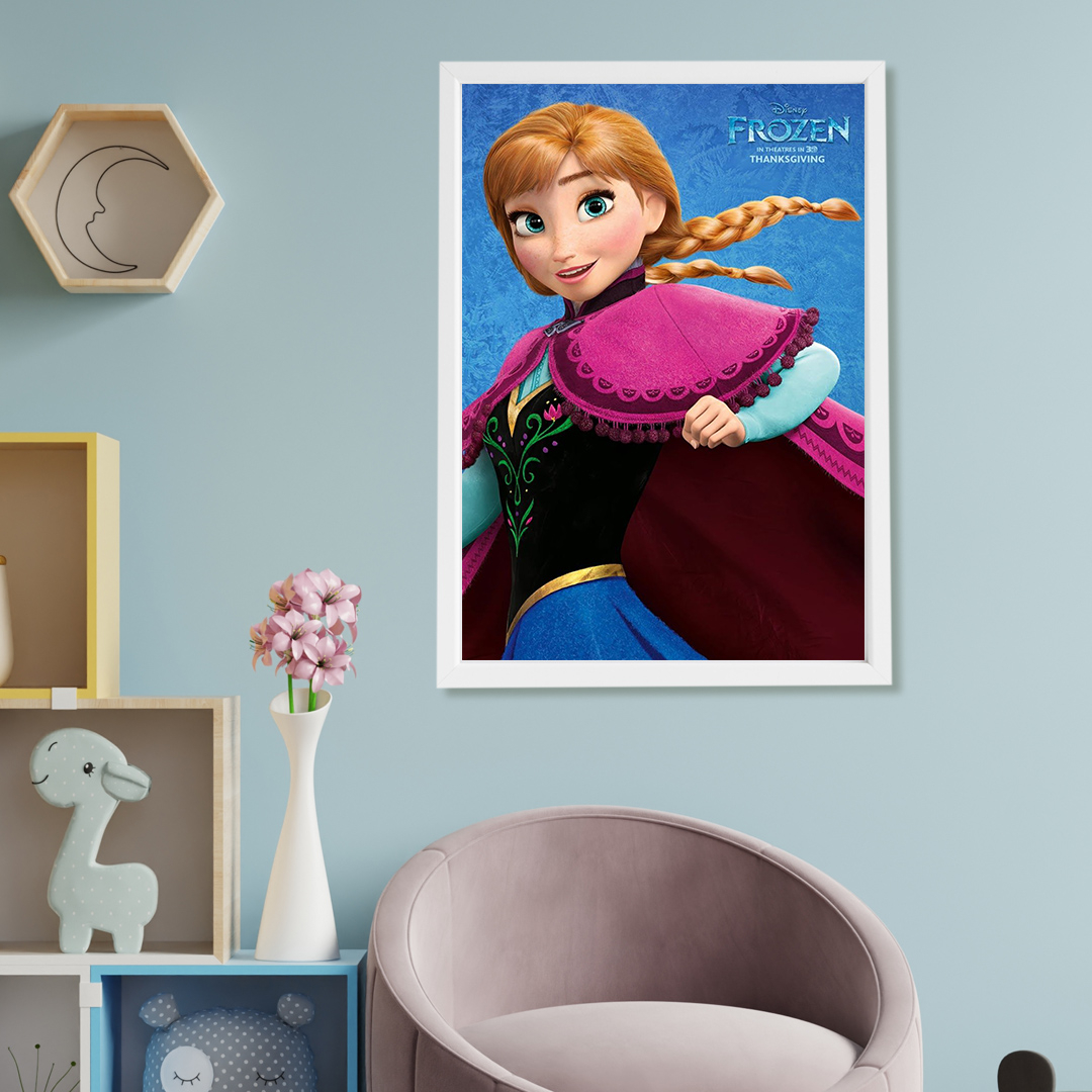 تابلو کودک و نوزاد طرح Frozen مدل P126