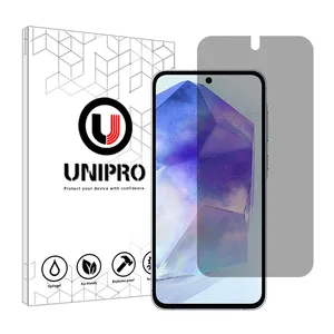 UNIPRO Star 4 model Privacy screen protector suitable for Samsung Galaxy A55 mobile phone