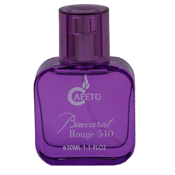 عطر جیبی کافه تو مدل باکارات رژ حجم 30 میلی لیتر