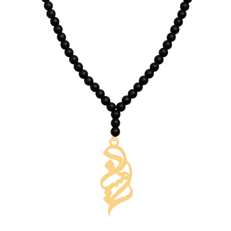 گردنبند طلا 18 عیار زنانه کرابو طرح رامینه مدل Kr7114