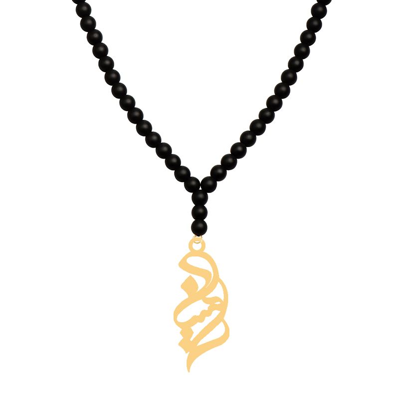 گردنبند طلا 18 عیار زنانه کرابو طرح رامینه مدل Kr7114 -  - 1