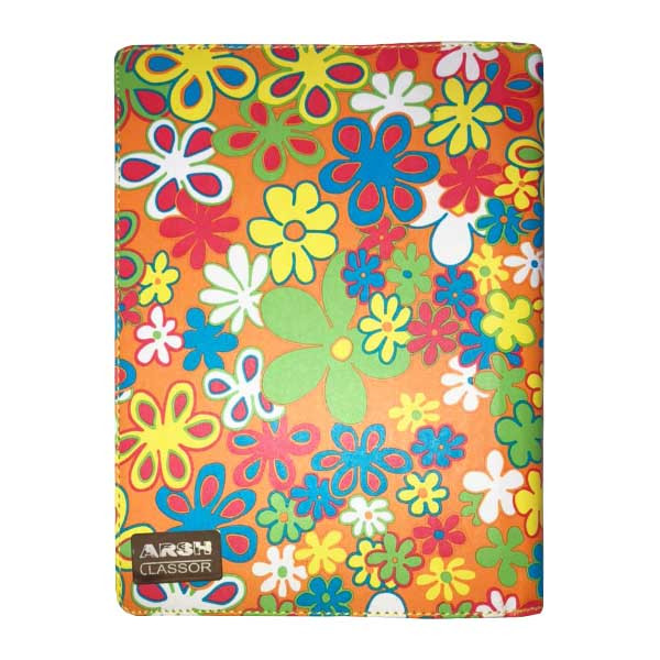 دفتر کلاسروری 100 برگ عرش طرح گلدار کد 267