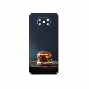 MAHOOT Hamburger Cover Sticker for Xiaomi Poco X3 Pro