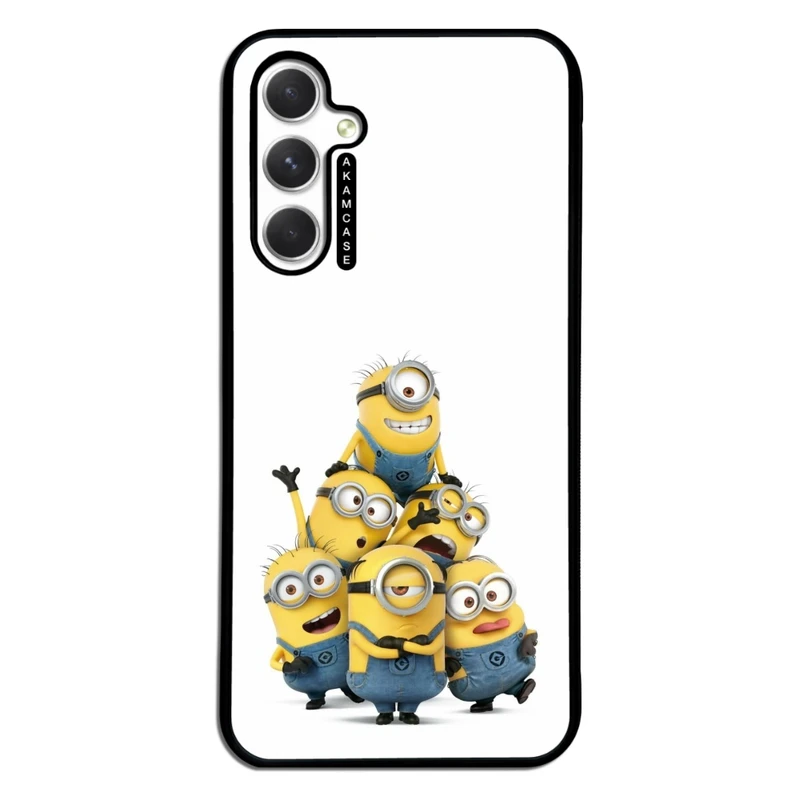 کاور آکام مدل AMC-WSGA54-MINIONS3 مناسب برای گوشی موبایل سامسونگ Galaxy A54