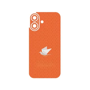 MAHOOT Minimalist origami bird Cover Sticker for Apple iPhone 16