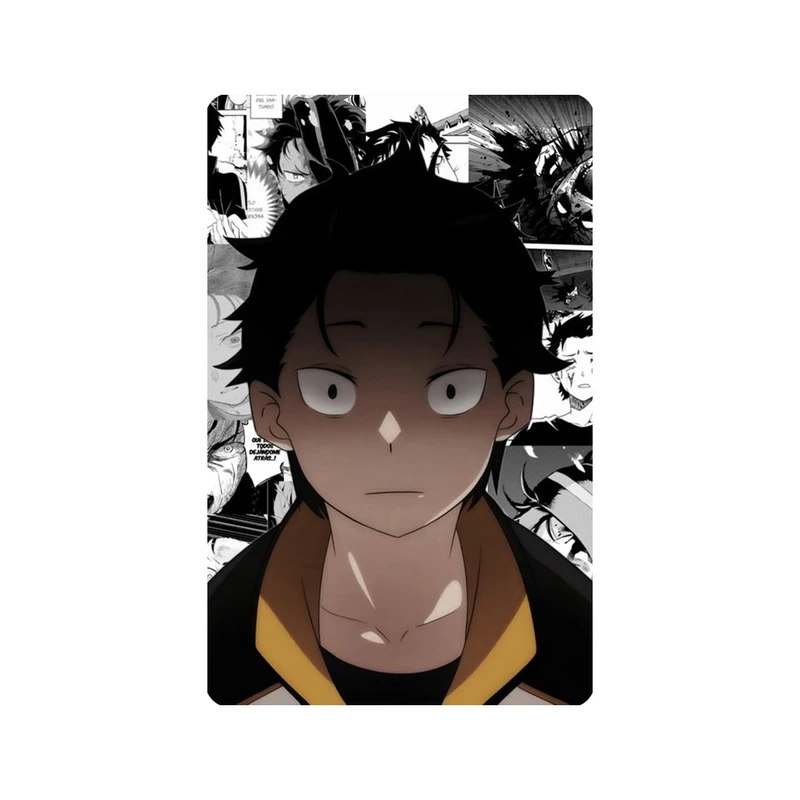 استیکر کارت مدل انیمه طرح ری زیرو ناتسوکی سوبارو کد 5558