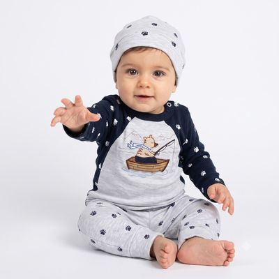 کلاه نوزادی آدمک مدل خرس ماهیگیر کد 403500