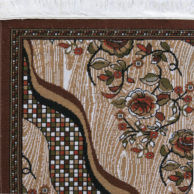 گلیم ماشینی مدل مستطیل