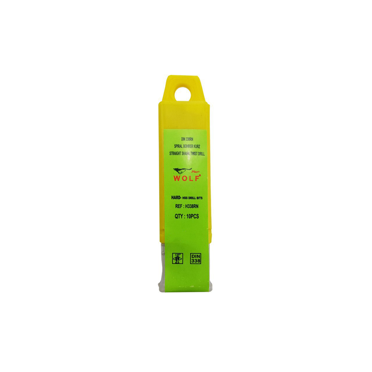 مته آهن ولف مدل HSS-2.2-0.5 کد 0034 سایز 0.5 میلیمتر بسته 10 عددی