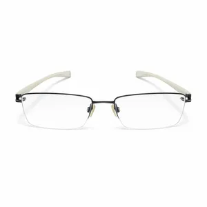 فریم عینک طبی نیم فریم زایس مدل کلاسیک مناسب برای صورت بیضی، گرد، قلب، لوزی، مثلث، مستطیل، مربع