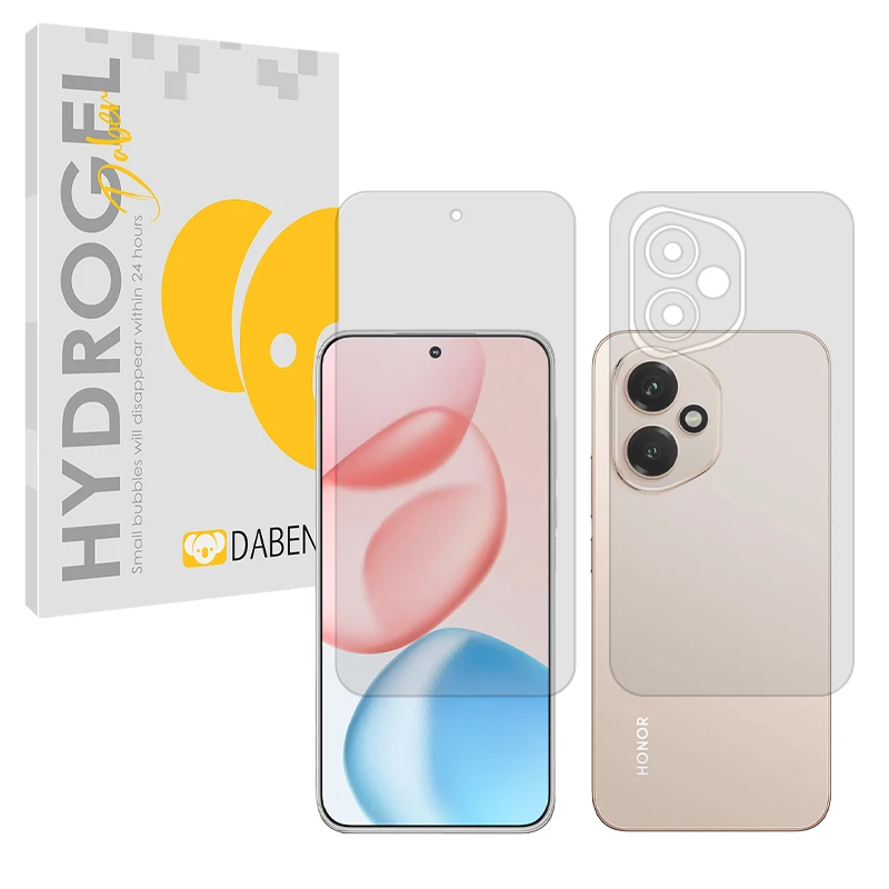 محافظ صفحه نمایش مات دبن مدل Tough مناسب برای گوشی موبایل آنر 400 به همراه محافظ پشت گوشی