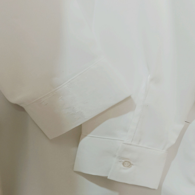 شومیز آستین بلند زنانه لوناکوک مدل یقه ساده