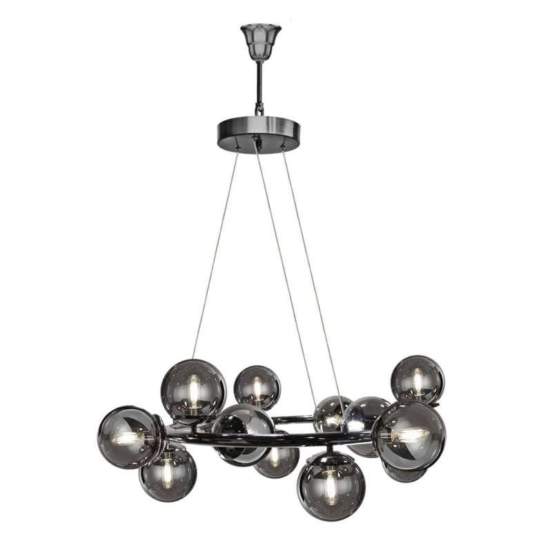 لوستر 16 شعله مدل RING H کد 02