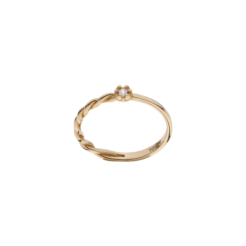 انگشتر طلا 18 عیار زنانه روبی آرت گالری مدل 21296695