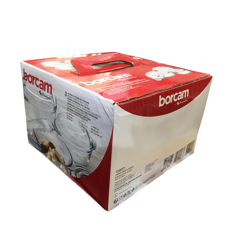 ظرف پخت بورجم مدل 159021 بسته 3 عددی ظرف پخت بورجم مدل 159021 بسته 3 عددی