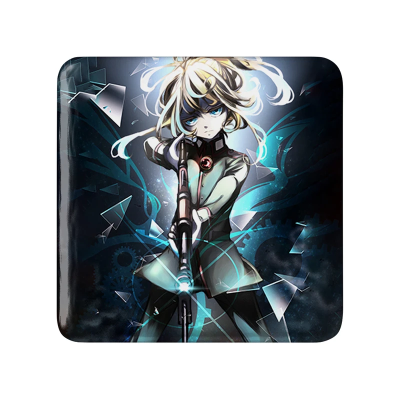 پیکسل خندالو طرح تانیا انیمه یوجو سنکی مدل مربعی کد 34701