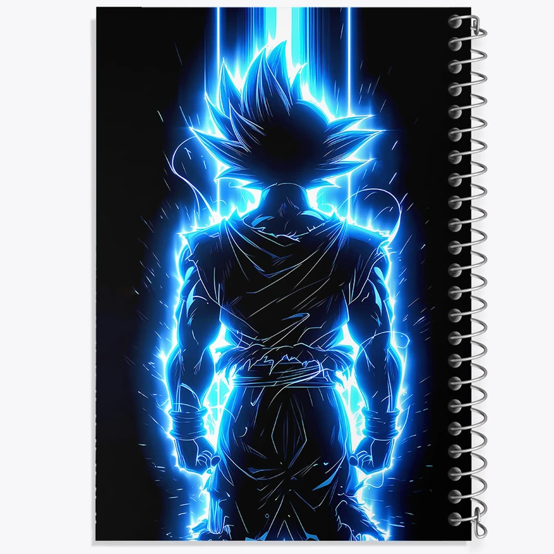 دفتر ژورنال نویسی 50 برگ خندالو مدل نقطه ای طرح انیمه دراگون بال (Dragon Ball) کد F5613