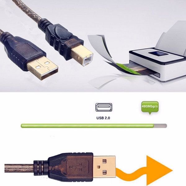کابل پرینتر تی سی تراست مدل TC-U2CB100 طول 10 متر 2