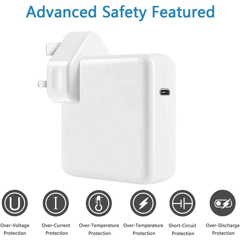 شارژر لپ تاپ ۲۰ ولت 3.۲۵ آمپر مدل 61W USB-C