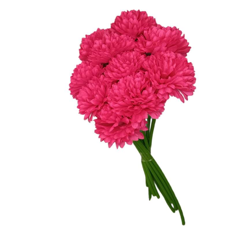 دسته گل مصنوعی مدل داوودی 10 شاخه دسته گل مصنوعی مدل داوودی 10 شاخه