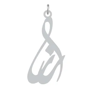 آویز گردنبند نقره کرابو طرح رزا مدل Kn2-966