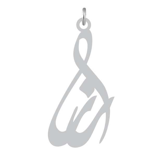 آویز گردنبند نقره کرابو طرح رزا مدل Kn2-966