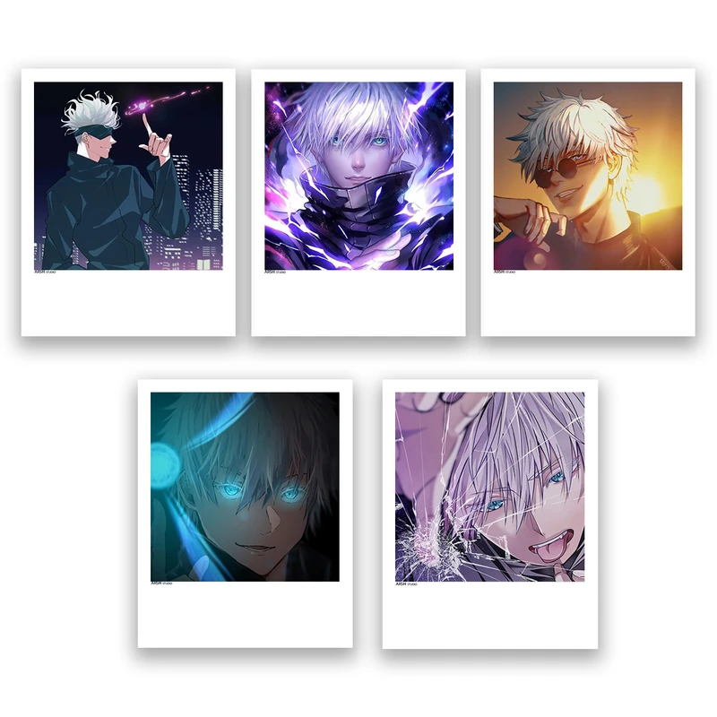 آویز تزیینی عرش مدل انیمه جوجوتسو jujutsu kaisen کد Asa029 مجموعه 5عددی