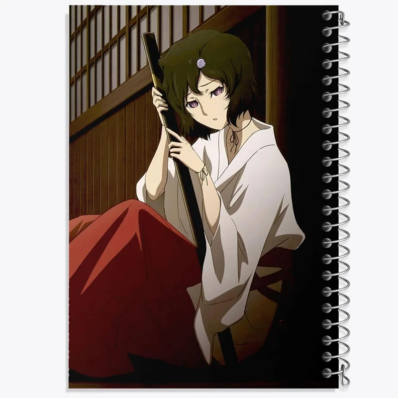 دفتر شطرنجی 50 برگ خندالو طرح روکا انیمه اشتاینز گیت کد 17497