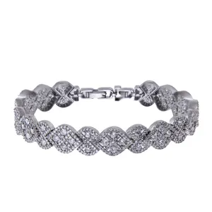    دستبند نقره زنانه بازرگانی میلادی کد DP_043