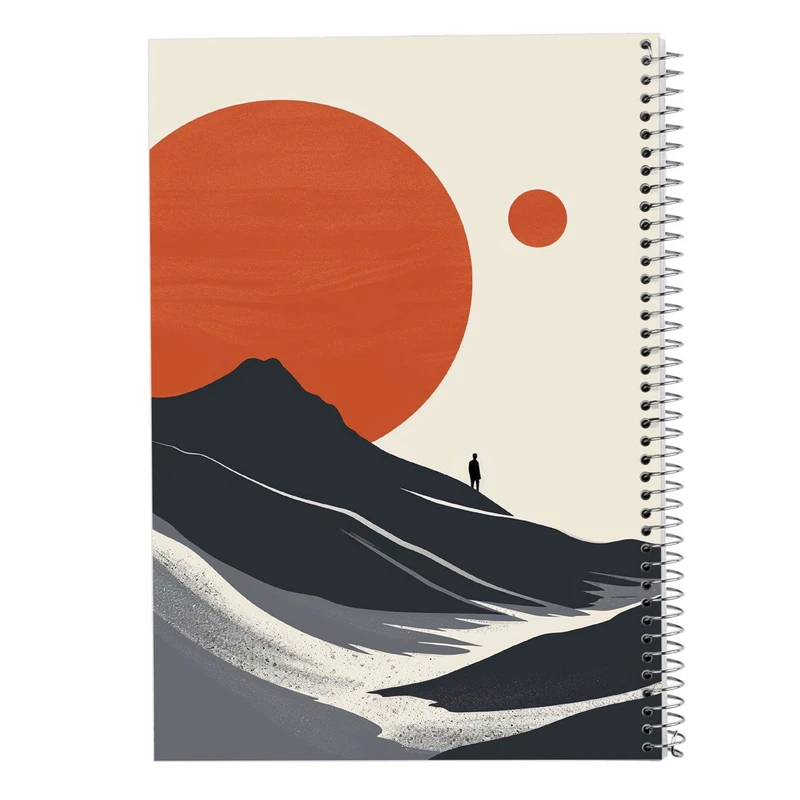 دفتر مشق 50 برگ مدوپد مدل ماه کد DF15493