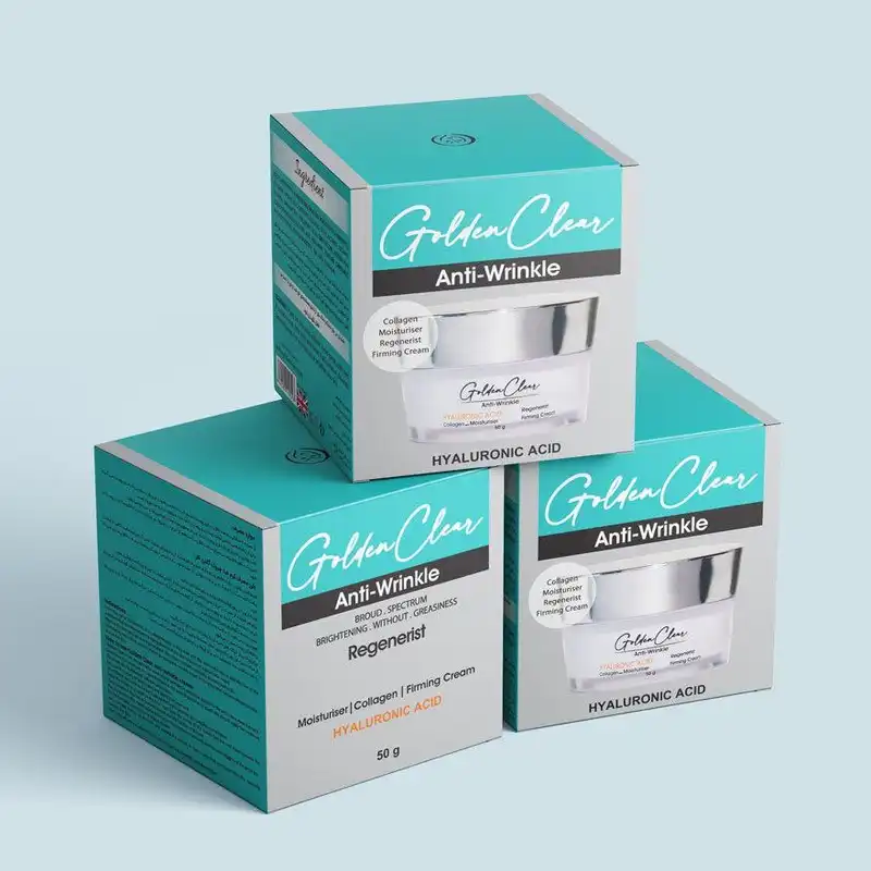 کرم ضد چروک گلدن کلر مدل کلاژن ساز وزن 50 گرم