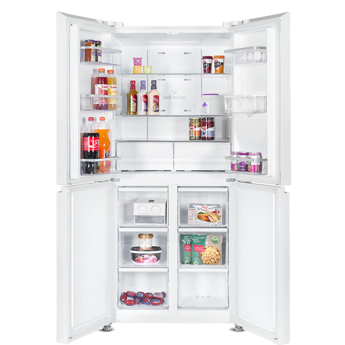 یخچال و فریزر 28 فوت تی سی ال مدل TF541